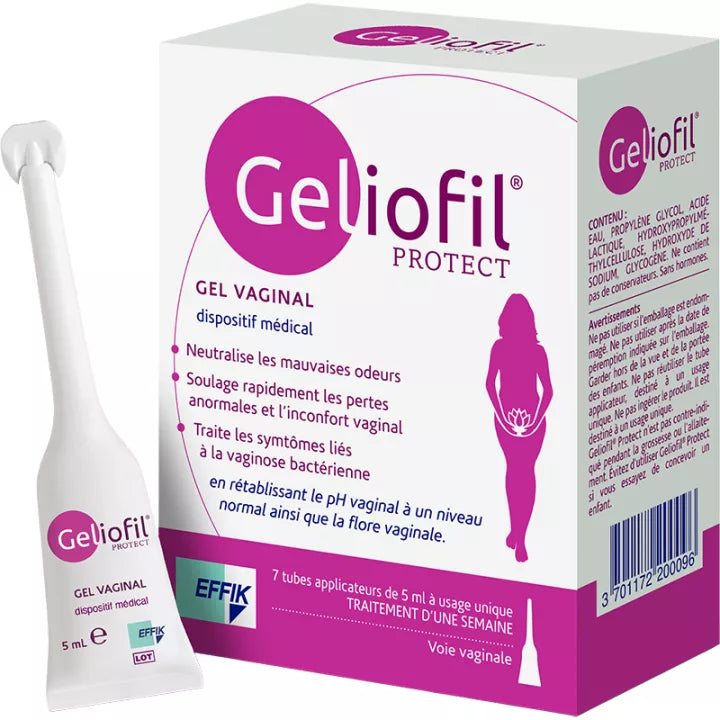 Geliofil Protect Gel Vaginal 5 ml x7