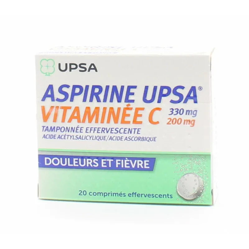 ASPIRINE VIT C UPSA CPR EFF 20