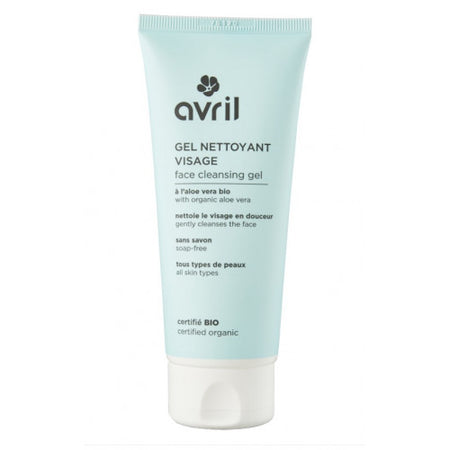 Avril Gel Nettoyant Doux Visage Bio – 100 ml