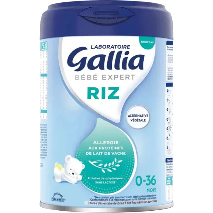 Gallia Bébé Expert Riz 0-36 mois 800 g