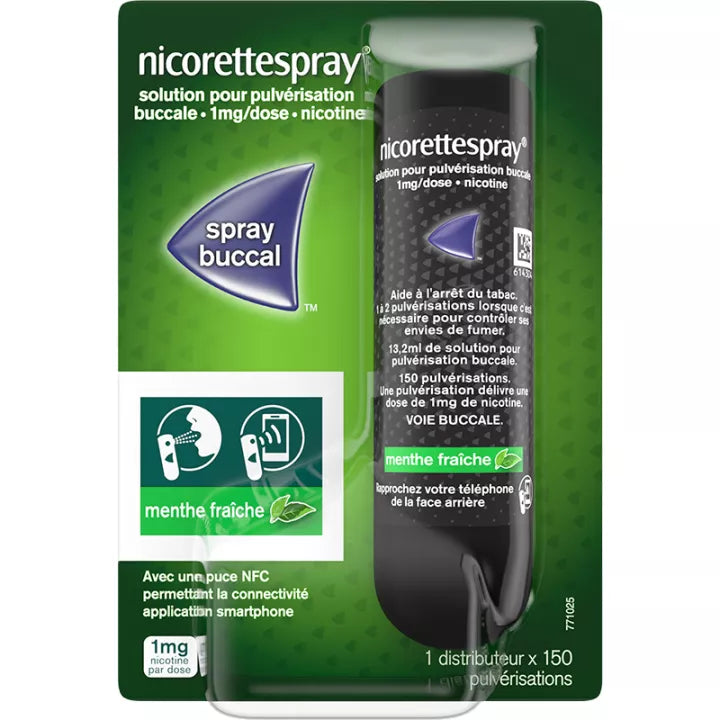 NicoretteSpray 1 mg/dose Solution Buccale