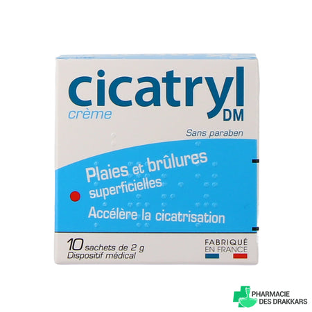 Cicatryl Crème Cicatrisante – 10 sachets de 2 g