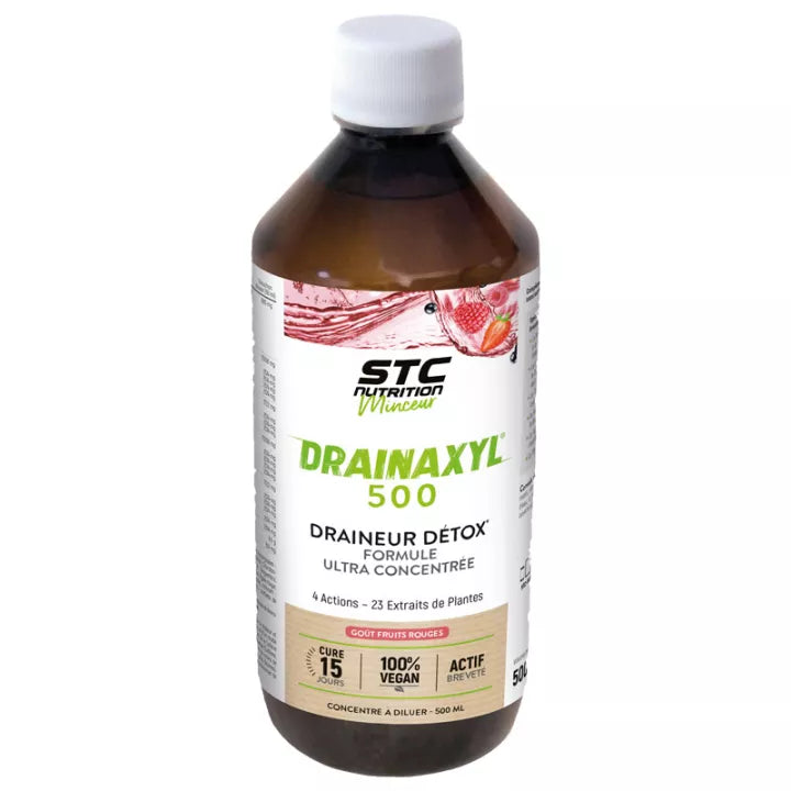 Scientec Drainaxyl Thé Pêche 500 ml