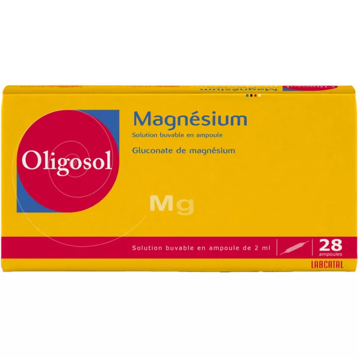 Oligosol Magnésium Ampoules 2 ml x28