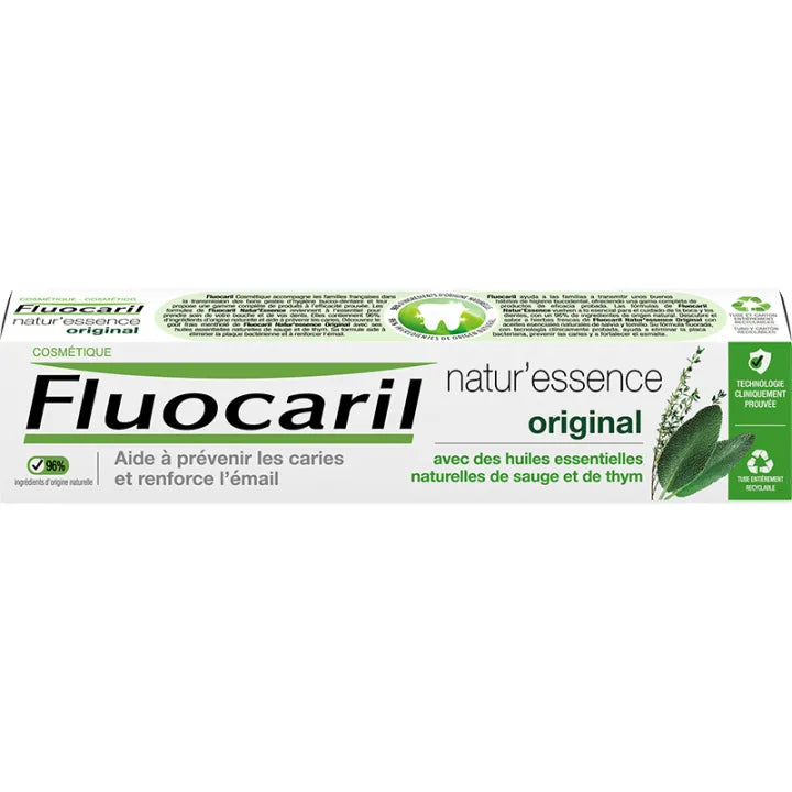 Fluocaril Natur'Essence Dentifrice Protection Complète 75 ml