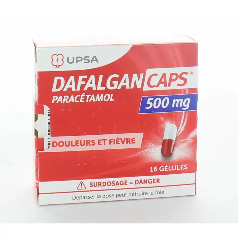 DAFALGANCAPS 500MG GELULE 16