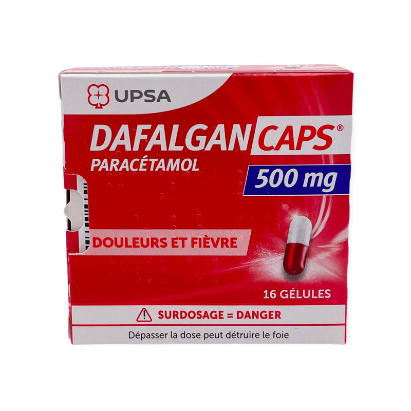DAFALGANCAPS 500MG GELULE 16