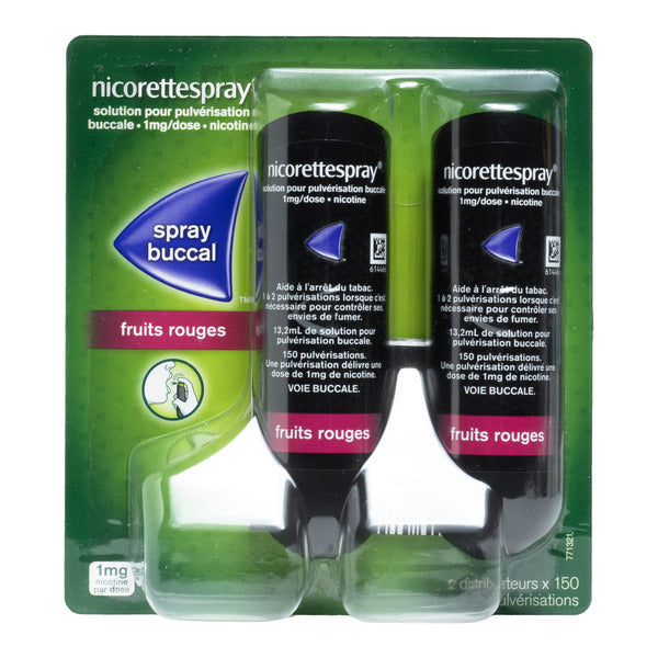 NicoretteSpray Fruits Rouges