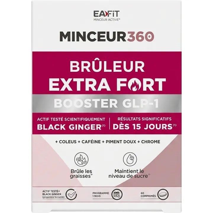 Minceur 360 Brûleur Extra Fort Comprimés x60