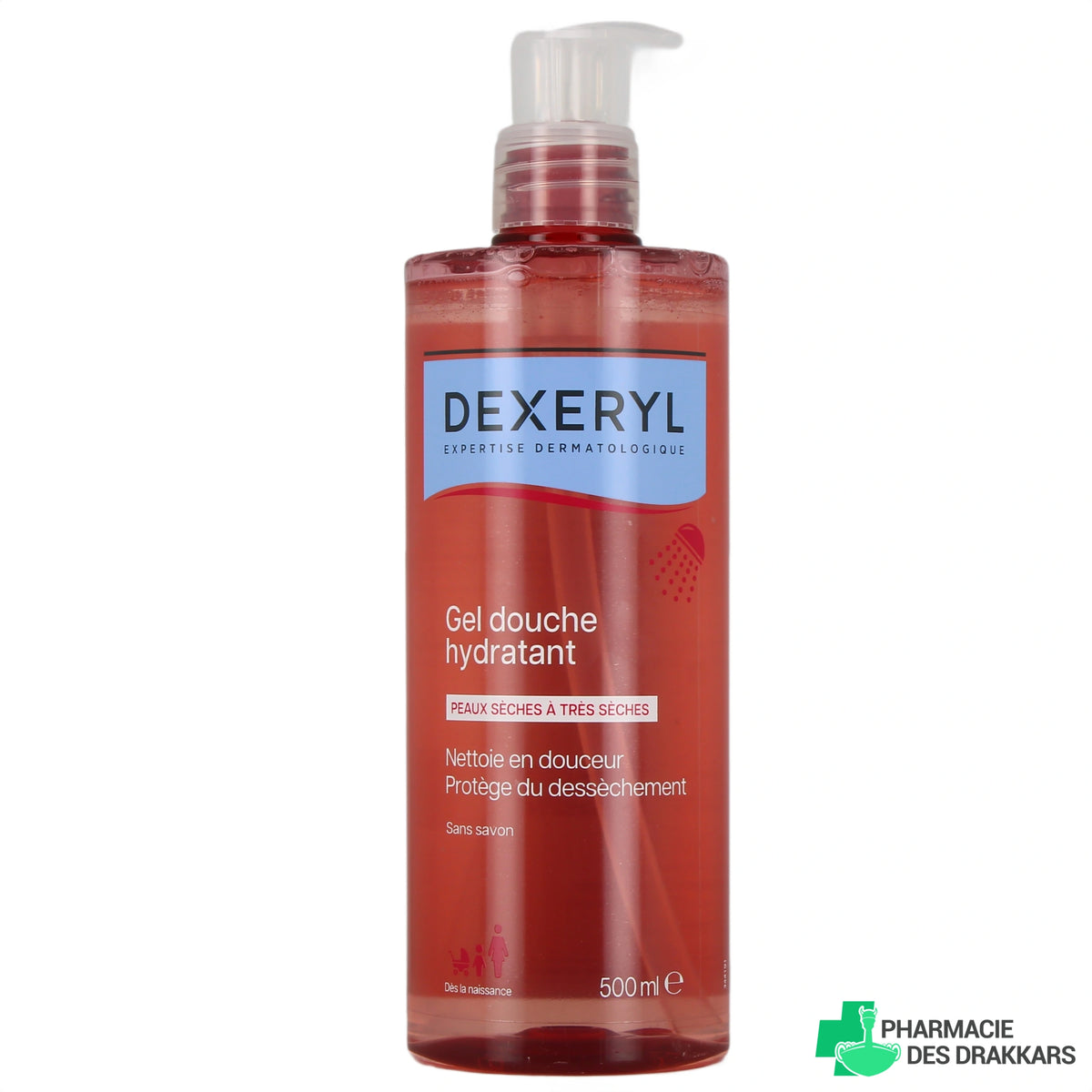 Dexeryl Gel Douche Hydratant – 500 ml