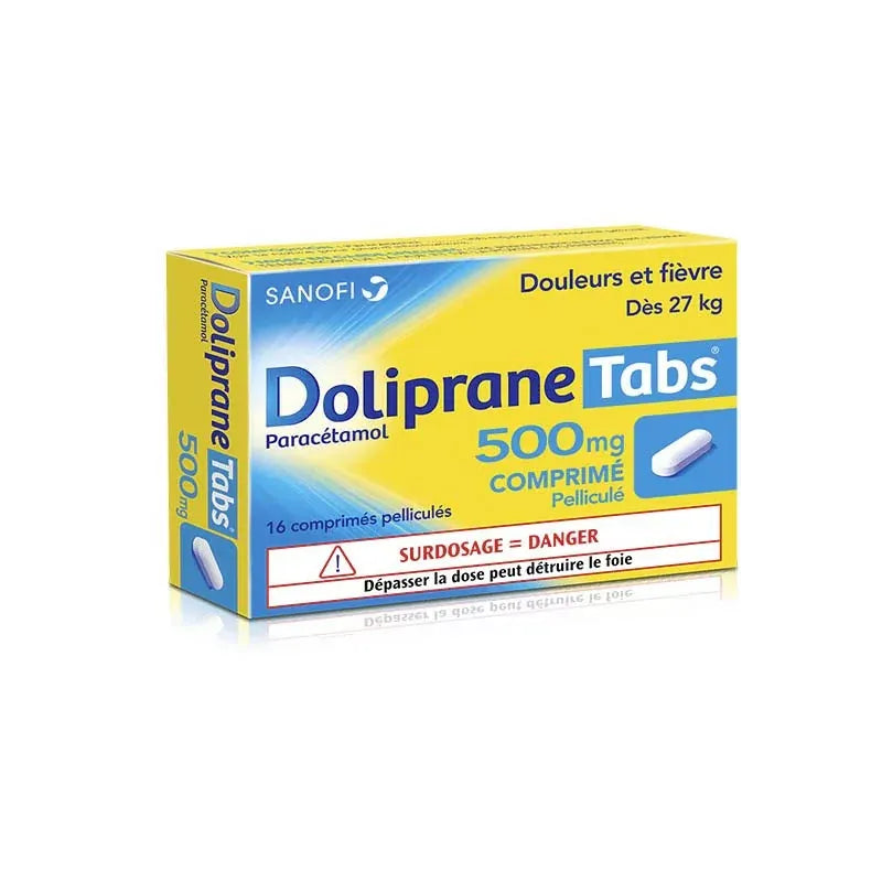 DOLIPRANETABS 500MG CPR 16