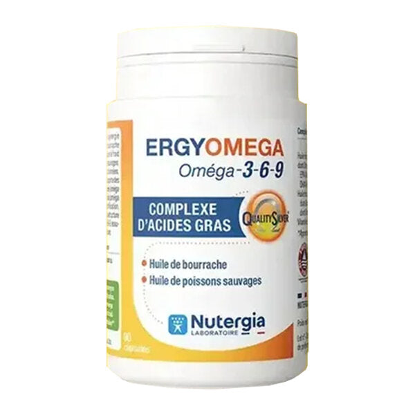 Nutergia Ergyomega Oméga 3-6-9 Boîte de 90