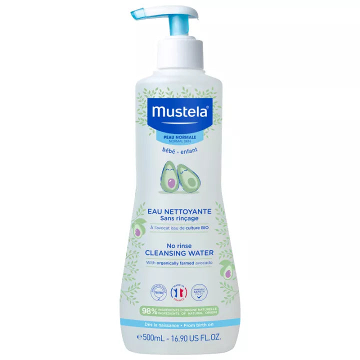 Mustela Eau Nettoyante Sans Rinçage Peau Normale 300 ml