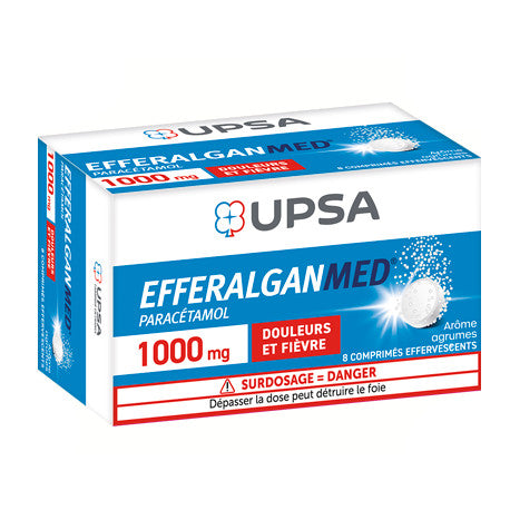 EFFERALGANMED 1 000MG CPR EFF 8