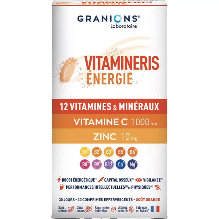 Granions Vitamineris Énergie 1000 mg Comprimés x28