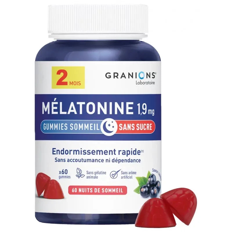 Granions Gummies Mélatonine 1,9 mg x30