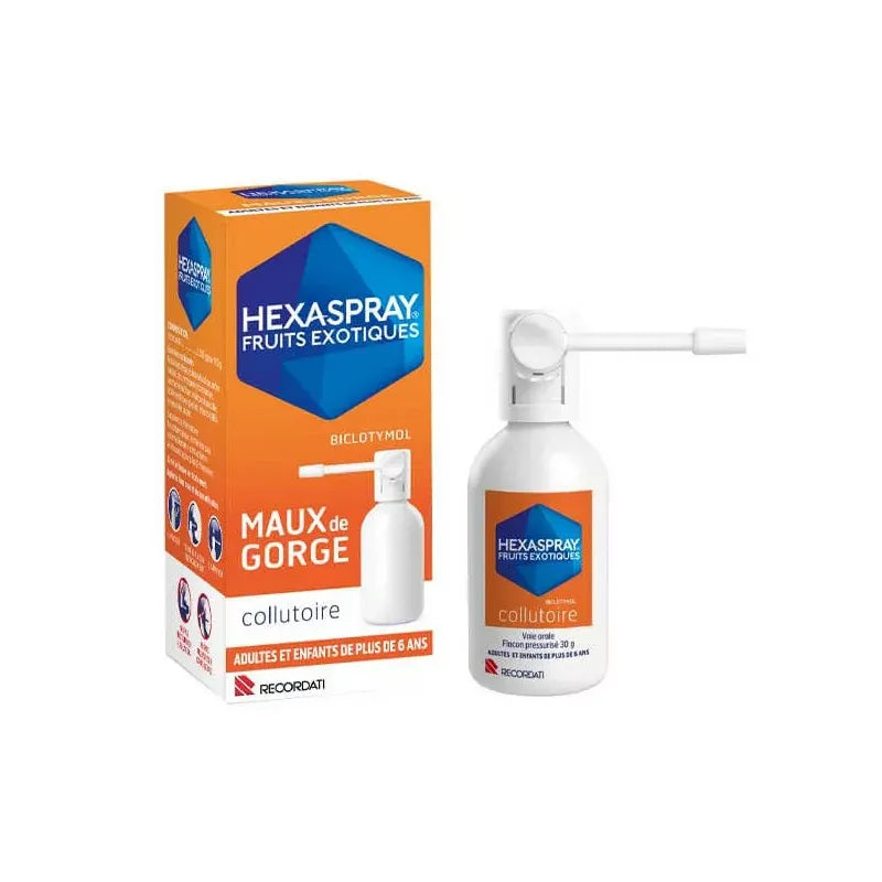 Hexaspray Collutoire Flacon 30 g (Format Exo)
