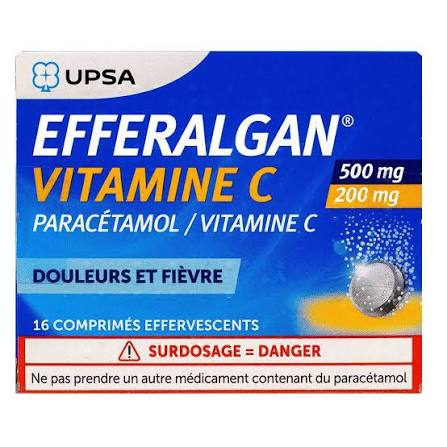 EFFERALGAN VITAMINE C CPR EFF 16