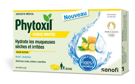 PHYTOXIL MAL DE GORGE MIEL CITRON 16