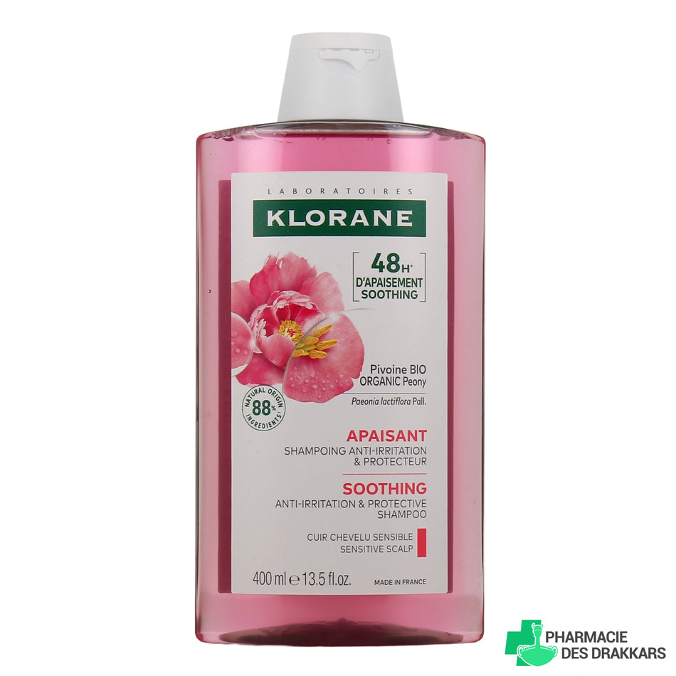 Klorane Shampooing à la Pivoine Bio – 400 ml