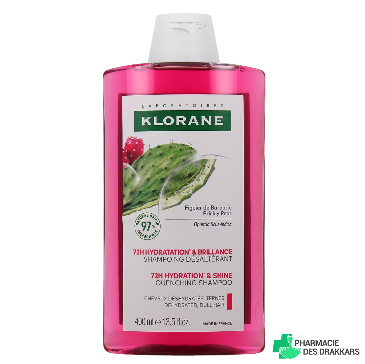 Klorane Shampooing au Figuier de Barbarie – 400 ml