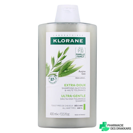 Klorane Shampooing à l'Avoine Bio – 400 ml