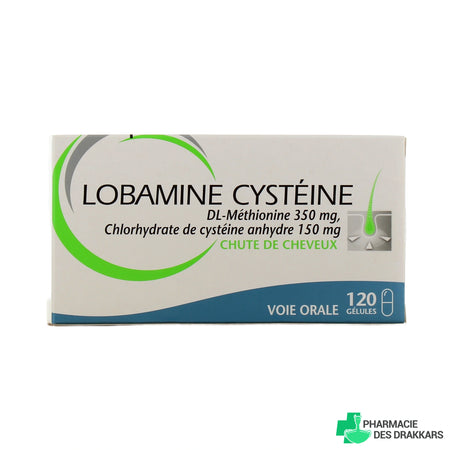 Lobamine Cystéine – 120 gélules