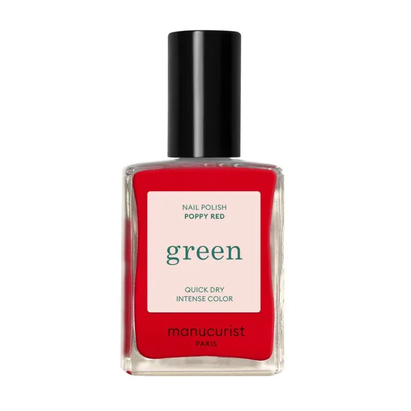 Manucurist Green Vernis à Ongles Poppy Red – 15 ml