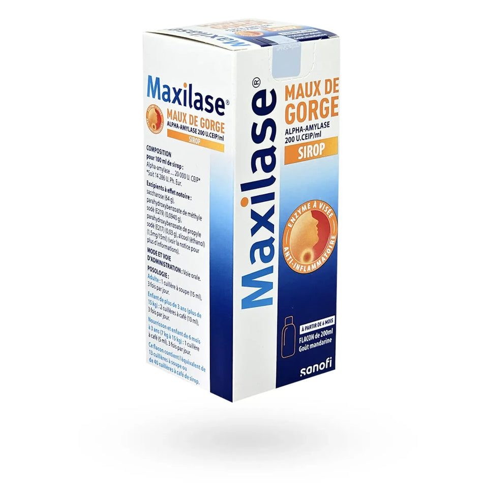MAXILASE 200U/ML SP 200ML