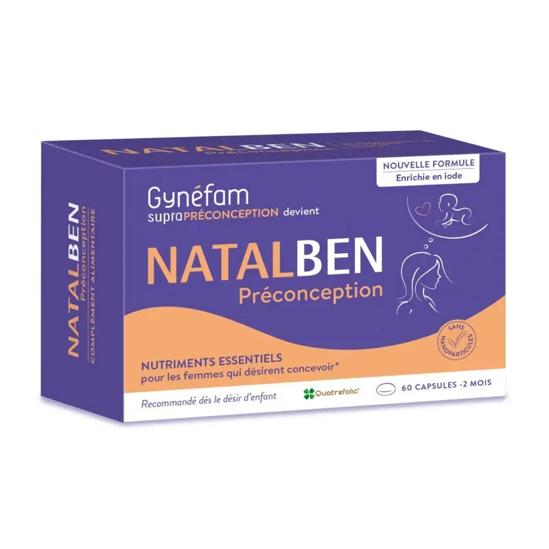 Natalben Préconception Capsules x60