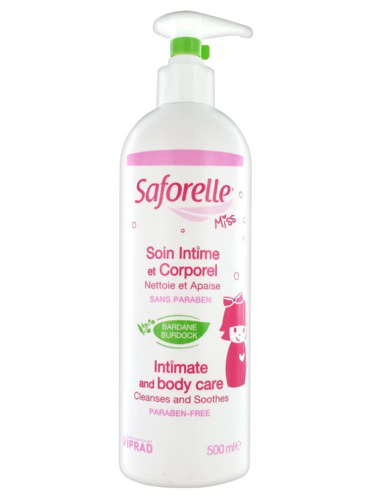 Saforelle Miss Soin Lavant Intime et Corps 500 ml