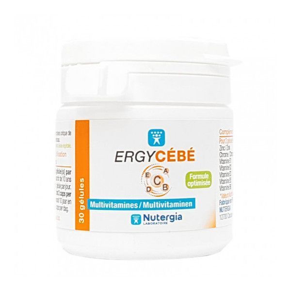 Nutergia Ergytonic Multicebe Gélules x30