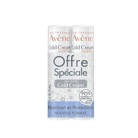 Avène Cold Cream Sticks Lèvres 2 x 4 g