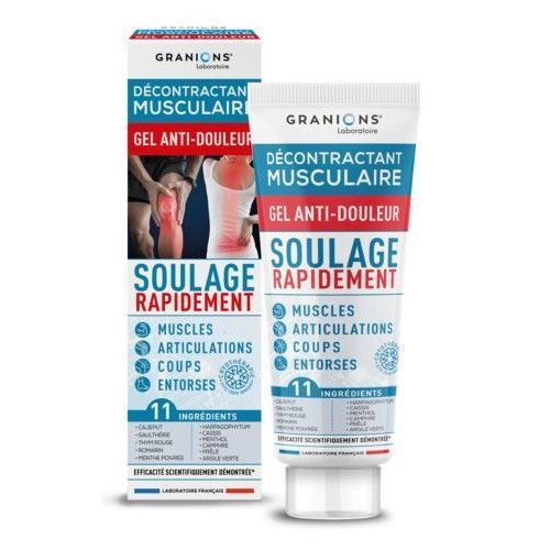 Granions Décontractant Musculaire Gel Tube 100 ml