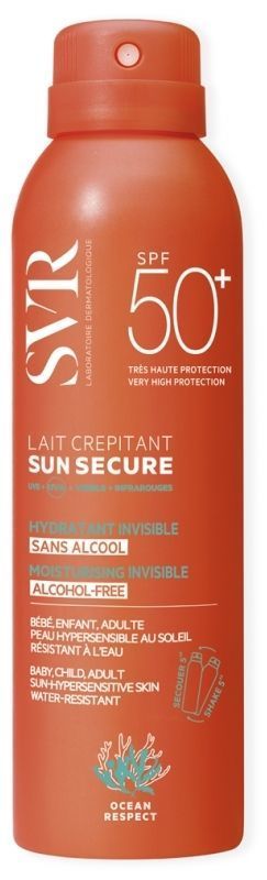 SVR Sun Secure Lait Crépitant SPF50+ 200 ml