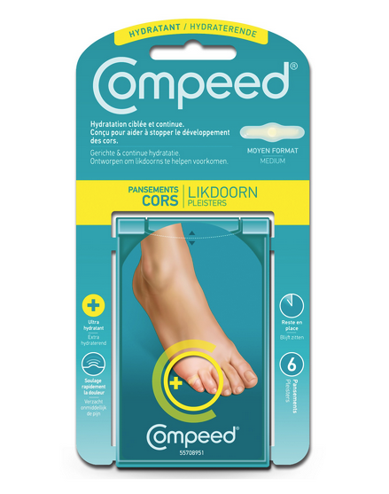 Compeed Pansements Hydrocolloïdes Cors x6