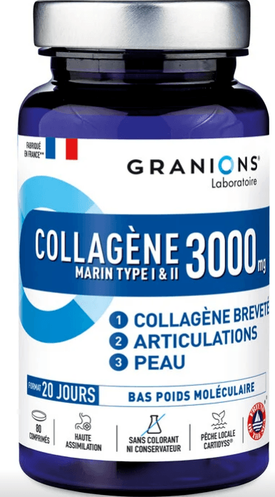 Granions Collagène Tripeptide Comprimés Sécables x80