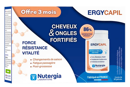 Nutergia Ergycapil Gélules 3 x 90