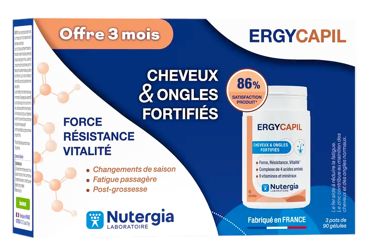 Nutergia Ergycapil Gélules 3 x 90