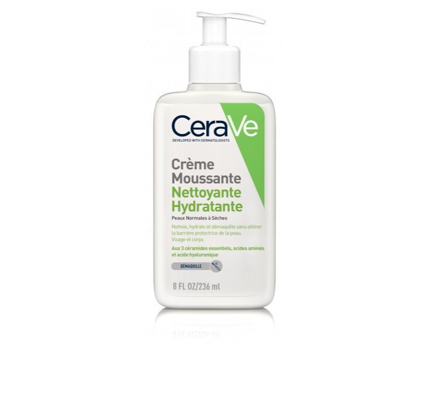 CeraVe Crème Moussante Nettoyante Hydratante 236 ml