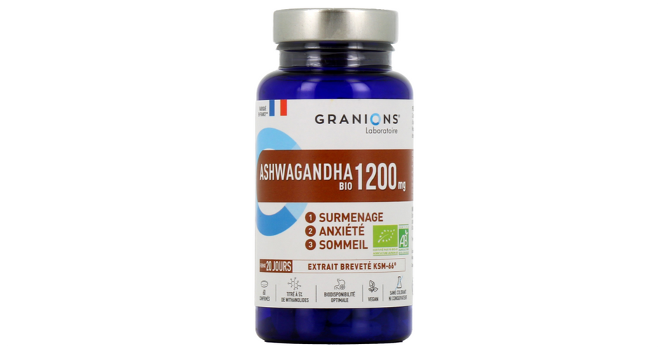 Granions Stress Ashwagandha Comprimés x60