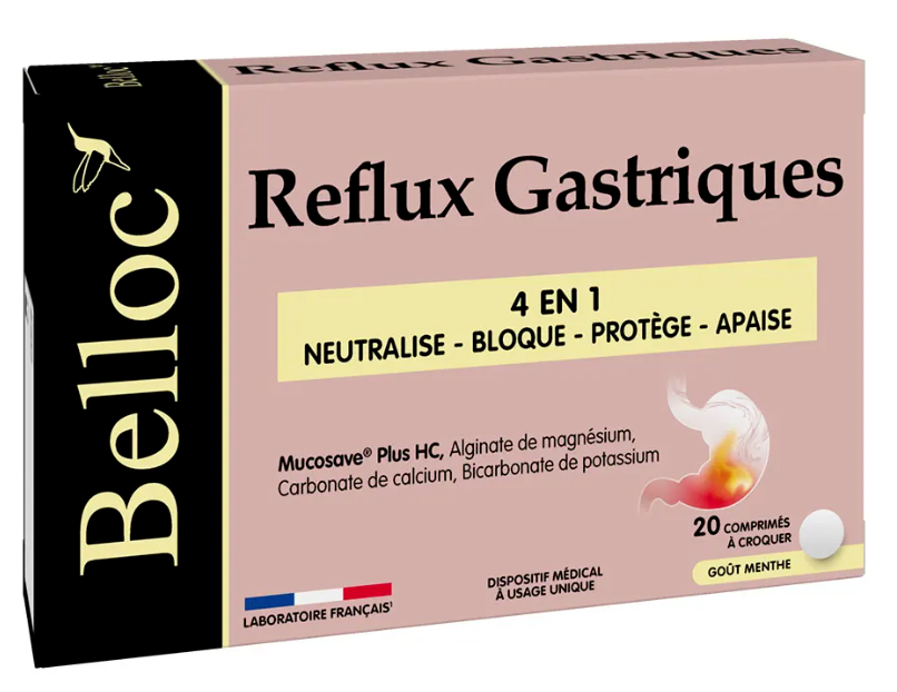 Belloc Reflux Gastriques Comprimés x20