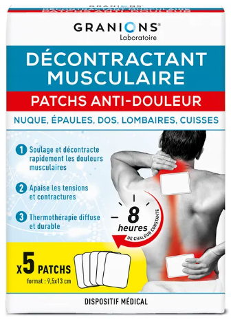 Granions Patchs Anti-Douleur x5