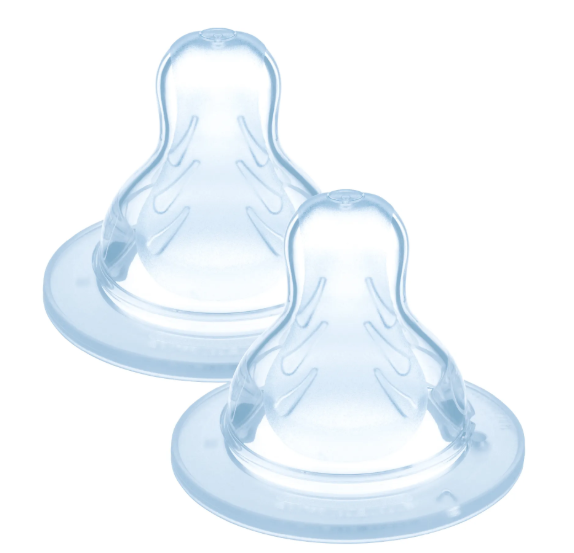 MAM Tétines Silicone Débit Rapide Liquides Épais x2
