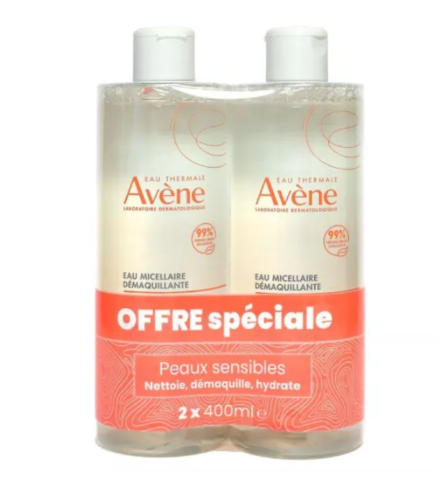 Avène Eau Micellaire Duo 2 x 400 ml
