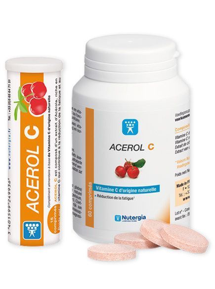 Nutergia Acérol-C Comprimés x60