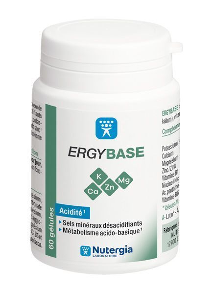 Nutergia Ergybase Gélules x60