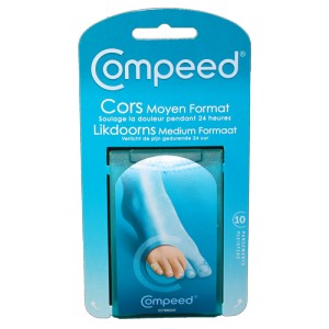 Compeed Pansements Cors Moyen Format x10