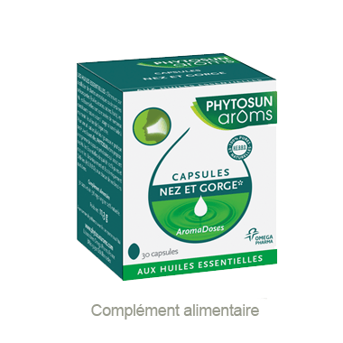 Aromadose Nez Gorge Capsules x30