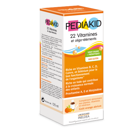 Pediakid 22 Vitamines et Oligo-Éléments Sirop 125 ml